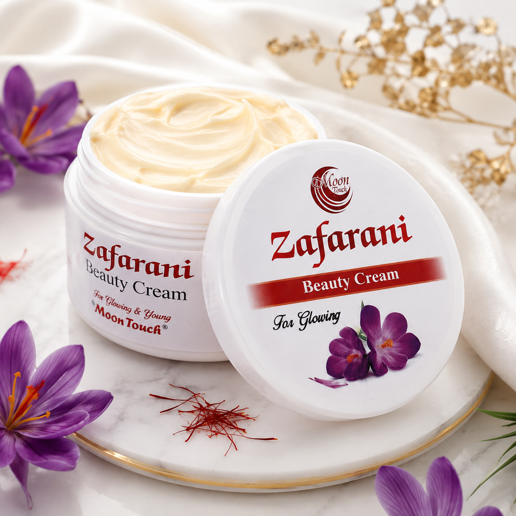 Moon Touch Zafarani Beauty Cream Glowing Skin Moisturizing Face Cream