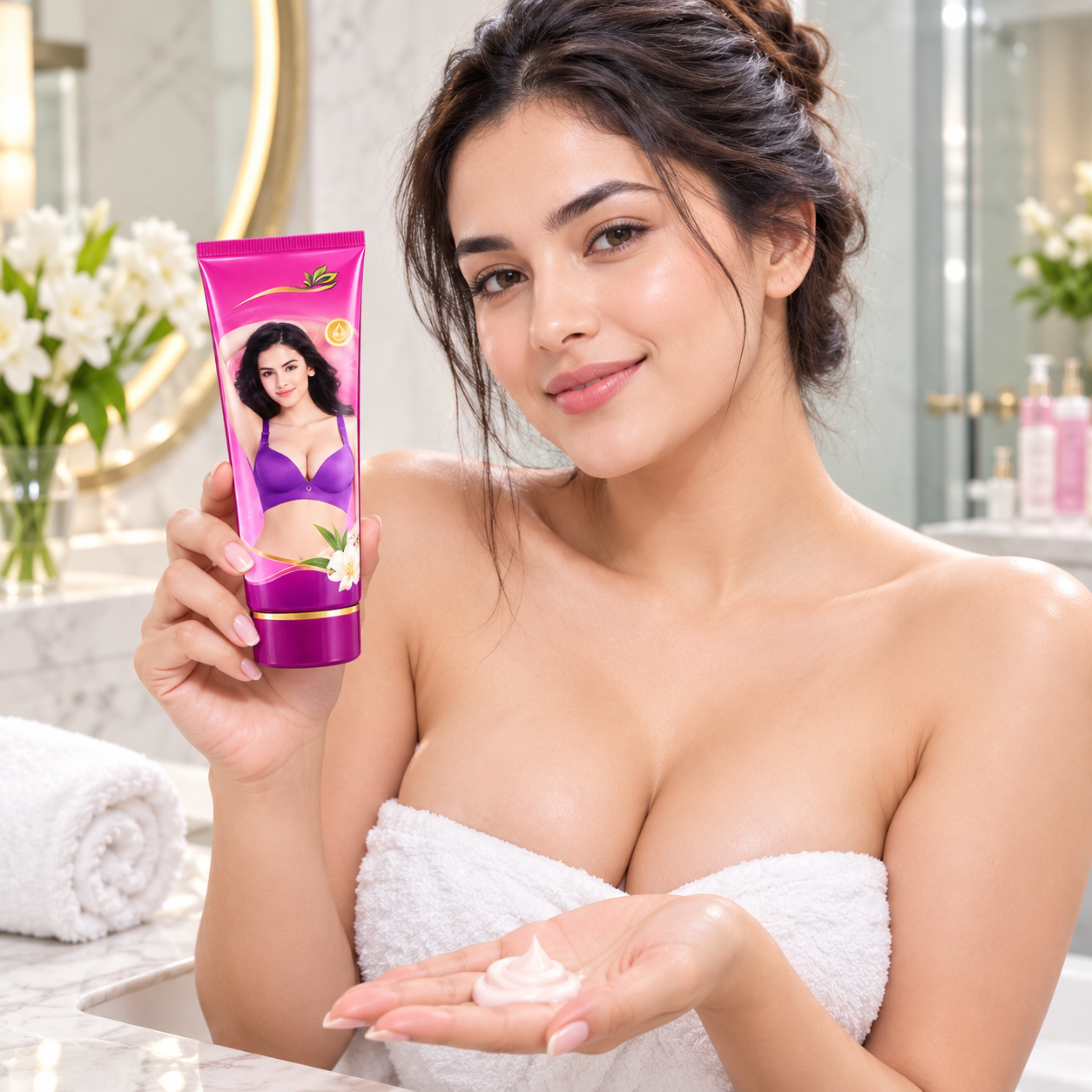 DAQAN Breast Lifting & Firming Massage Cream for Smooth Skin