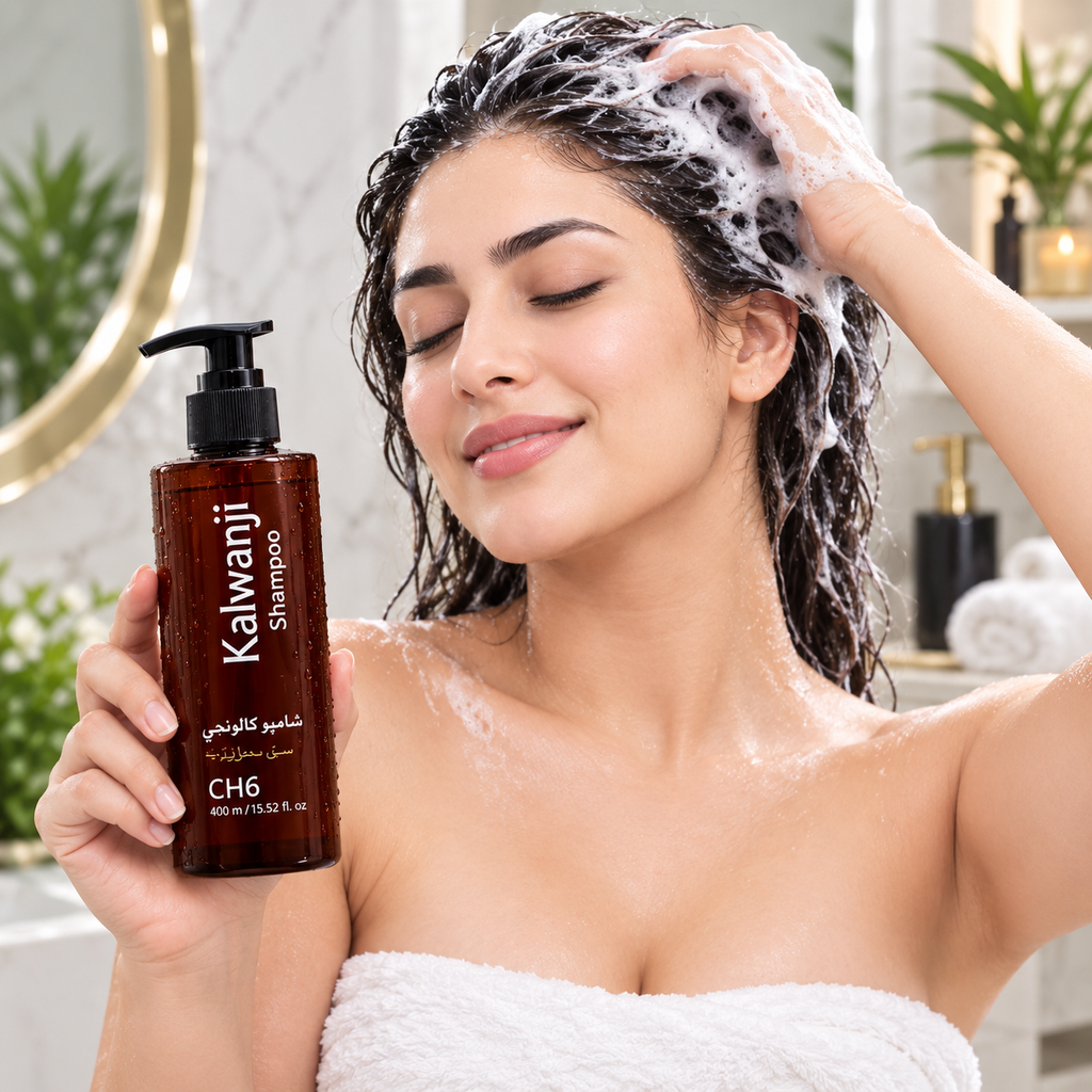 Kalwenji Black Seed Nourishing Hair Shampoo Deep Repair Formula