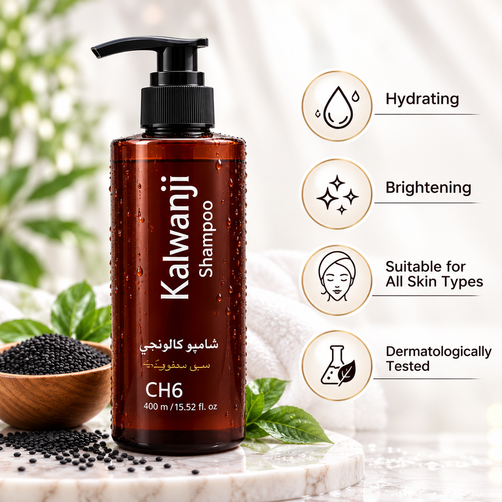 Kalwenji Black Seed Nourishing Hair Shampoo Deep Repair Formula
