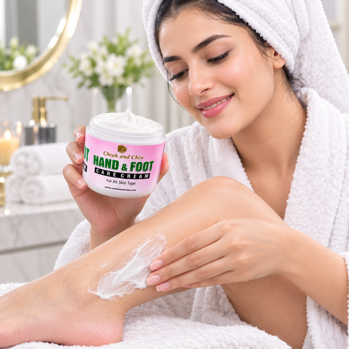 Cheek & Chin Hand & Foot Care Cream Deep Moisturizing Skin Cream