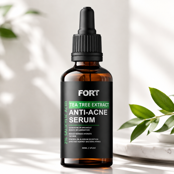 FORT Tea Tree Anti Acne Serum Blemish Control Face Treatment