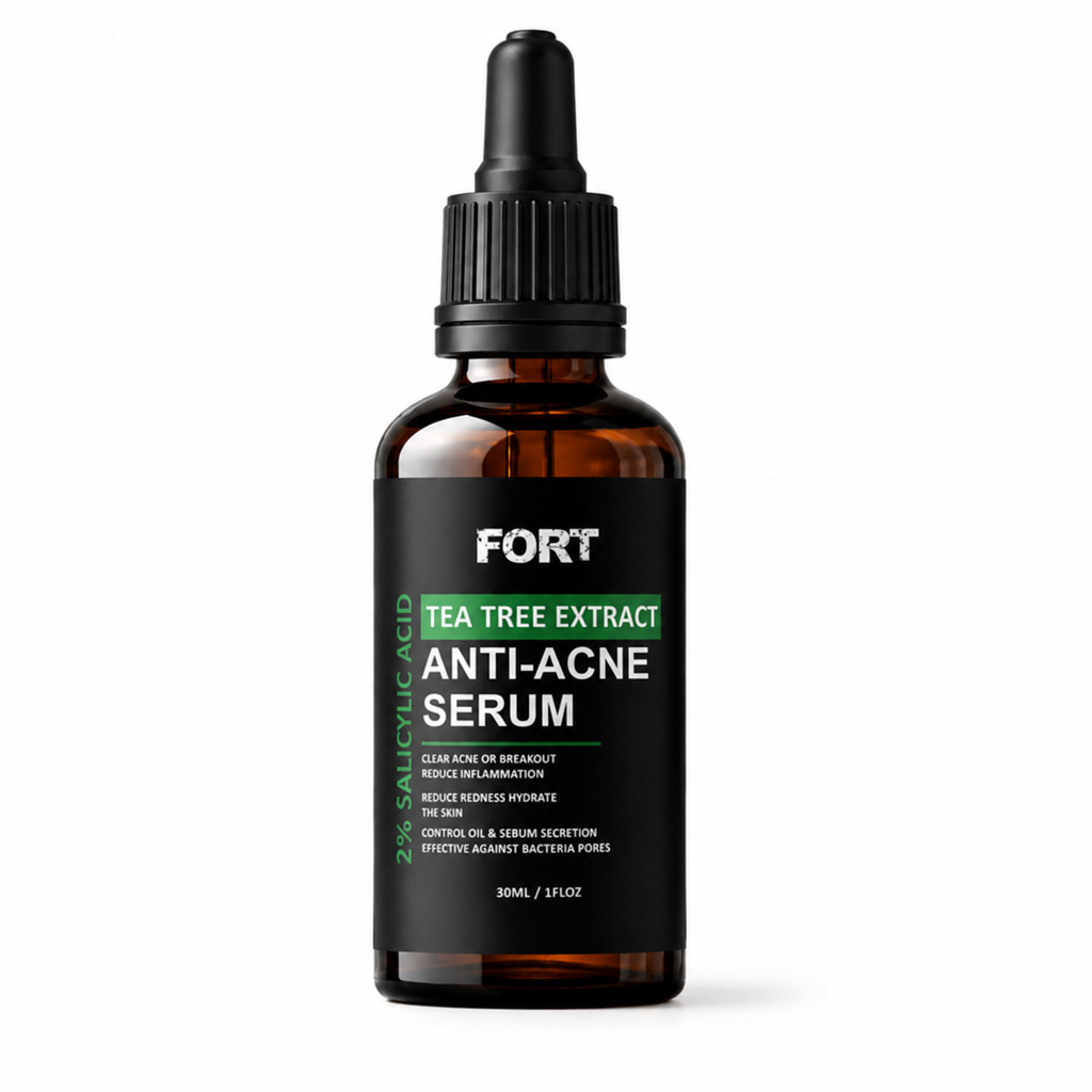 FORT Tea Tree Anti Acne Serum Blemish Control Face Treatment