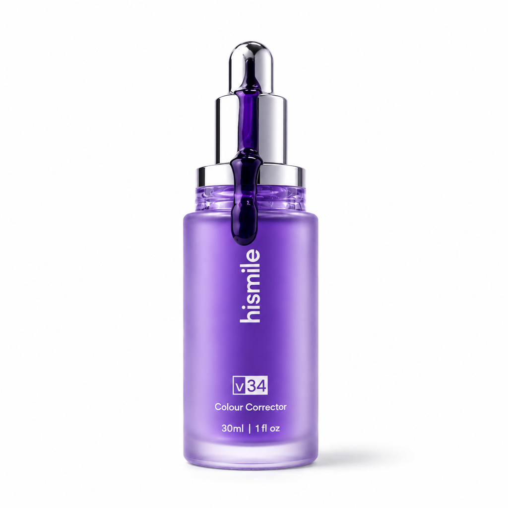 V34 Colour Corrector Teeth Whitening Serum Bright Smile Formula